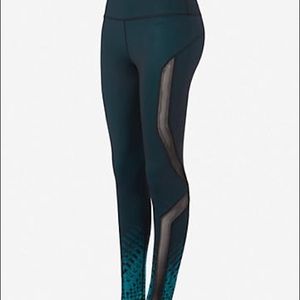 Express Core Mesh inset Compression Leggings